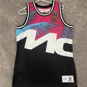McLaren Racing F1 Special Edition Miami GP Mitchell & Ness Big Face Tank Jersey
